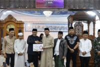 Wali Kota Sungai Penuh mengawali Safari Ramadhan 1447 H dengan mengunjungi Masjid Baiturrahman