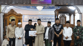 Wali Kota Sungai Penuh mengawali Safari Ramadhan 1447 H dengan mengunjungi Masjid Baiturrahman