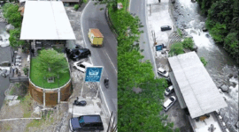 Xakapa Ceffe yang luluh lantak akibat banjir bandang lahar dingin.