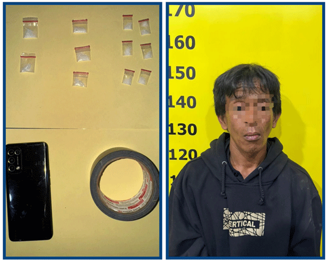 Satresnarkoba Polres Kerinci Ungkap Peredaran Sabu Modus “Sistem Tempel”, Satu Kurir Dibekuk