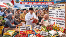 Gerakan Pasar Murah Nasional secara serentak di berbagai daerah