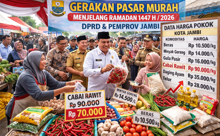 Gerakan Pasar Murah Nasional secara serentak di berbagai daerah