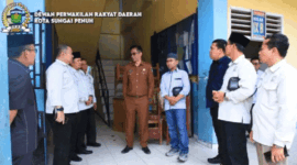 Ketua bersama Pimpinan dan Anggota Komisi I DPRD Kota Sungai Penuh 