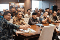 Gubernur Al Haris bersama Bupati/Walikota se Provinsi Jambi menemui Menteri PKP Maruarar Sirait.