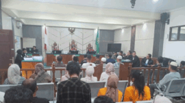  Persidangan dugaan korupsi proyek Penerangan Jalan Umum (PJU) di Kabupaten Kerinci 