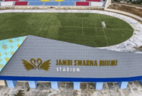 Dugaan Korupsi Proyek Rp250 M, Stadion Swarna Bhumi Jambi Jadi Perhatian KPK.(Ist-net)