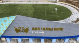 Dugaan Korupsi Proyek Rp250 M, Stadion Swarna Bhumi Jambi Jadi Perhatian KPK.(Ist-net)