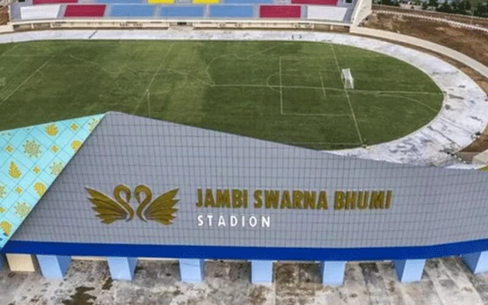 Dugaan Korupsi Proyek Rp250 M, Stadion Swarna Bhumi Jambi Jadi Perhatian KPK.(Ist-net)