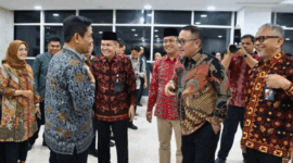 Wali Kota Sungai Penuh, Alfin, menghadiri Rapat Umum Pemegang Saham (RUPS) Tahunan dan RUPS Luar Biasa PT Bank Pembangunan Daerah Jambi