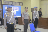 Putusan Sidang Etik Bripda Mesias Victoria Siahaya yang dijatuhkan sanksi PTDH. Foto: Bidhumas Polda Maluku