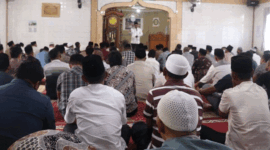 Wali Kota Alfin Safari Jumat di Masjid Madiatul Islamiah di Desa Sumur Anyir (20/2/2026)