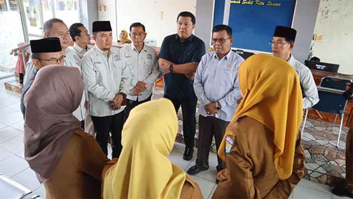 
Pimpinan dan Komisi I DPRD Kota Sungai Penuh sidak RSUD M.H. A Thalib