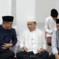 Wali Kota Sungai Penuh Alfin dan Bupati Kerinci, monadi mendampingi Gubernur Jambi Alharis dalam Safari Ramadan di Masjid Al Falah