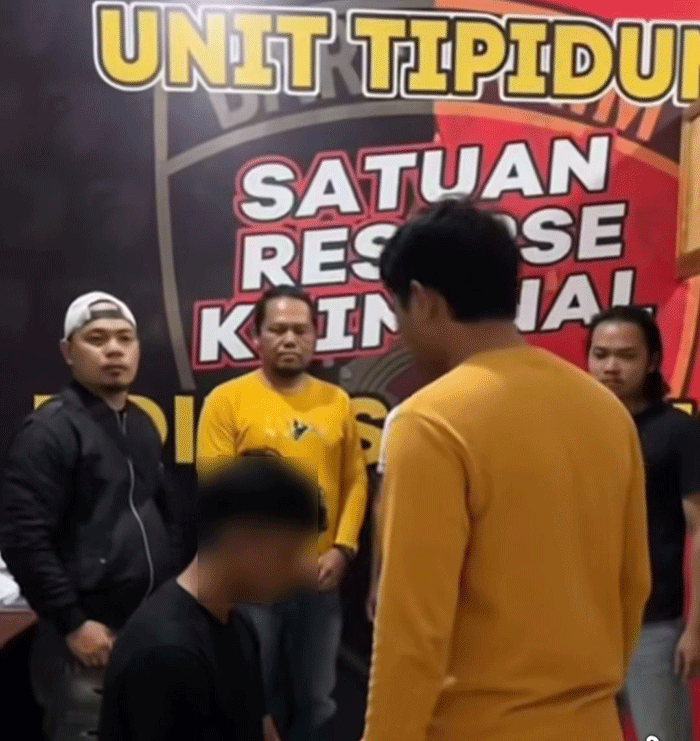 hasil tangkap layar facebook polres kerinci