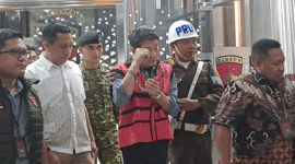 Kejaksaan Agung (Kejagung) menetapkan Samin Tan (ST) sebagai tersangka dalam perkara dugaan tindak pidana korupsi terkait penyimpangan pengelolaan pertambangan PT Asmin Koalindo Tuhup (AKT) di Kabupaten Murung Raya, Kalimantan Tengah, periode 2016–2025.(KOMPAS.com/Fristin Intan Sulistyowati )