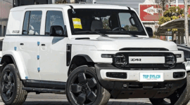 Chery iCar V23, SUV listrik bergaya kotak ini mirip Wrangler. Foto : gneenev.com/malik/suara flores