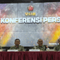 Danpuspom TNI Mayjen Yusri Nuryanto (kedua kanan), Asintel Panglima TNI Mayjen TNI Rio Firdianto, Kapuspen TNI Brigjen Aulia Dwi Nasrullah, dan Kababinkum Laksamana Muda Farid Maru memberikan keterangan pers di Mabes TNI, Jakarta, Rabu (18/3/2026). Foto: Amira Nada/kumparan