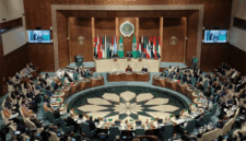 Para menteri luar negeri Arab menghadiri pertemuan darurat untuk membahas konflik Israel-Palestina, di Liga Arab, di Kairo, Mesir, Rabu (11/10/2023).  Foto: Amr Abdallah Dalsh/REUTERS