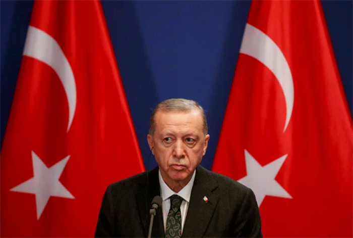 Presiden Turki Recep Tayyip Erdogan. Foto: Bernadett Szabo/REUTERS