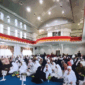 Jamaah calon haji Kabupaten Pasaman Barat, Sumatera Barat melaksanakan manasik haji tingkat kabupaten di Aula Kantor Bupati Pasaman Barat, Rabu (25/3/2026). ANTARA/Altas Maulana