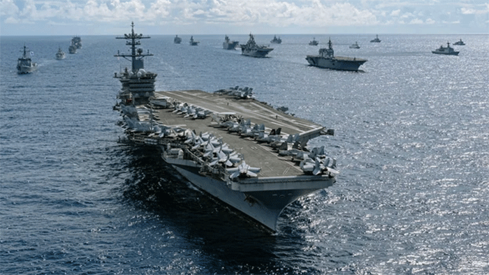 USS Abraham Lincoln (CVN 72) Foto: Canadian Armed Forces/Handout via REUTERS
