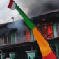 Rumah Semipermanen di Semurup Kerinci Hangus Terbakar. ist
