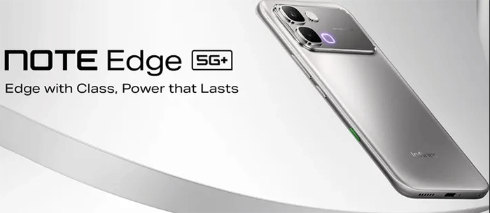 Infinix Note Edge 5G menawarkan performa kencang, layar AMOLED curved, kamera 50 MP, dan fast charging 45W. Foto : id.infinixmobility.com /malik/suara flores/
