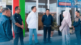 Anggota DPR RI Komisi XII, Syarif Fasha, turun langsung memantau ketersediaan bahan bakar minyak (BBM)