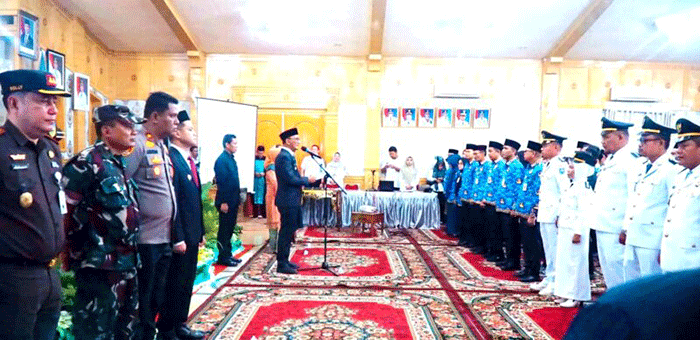 Pemerintah Kabupaten Sarolangun melakukan perombakan struktur birokrasi 