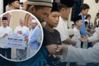 Safari Ramadan di Masjid Nurul Hikmah, Desa Tambak Tinggi, Kecamatan Depati Tujuh, Kamis (5/3/2026)