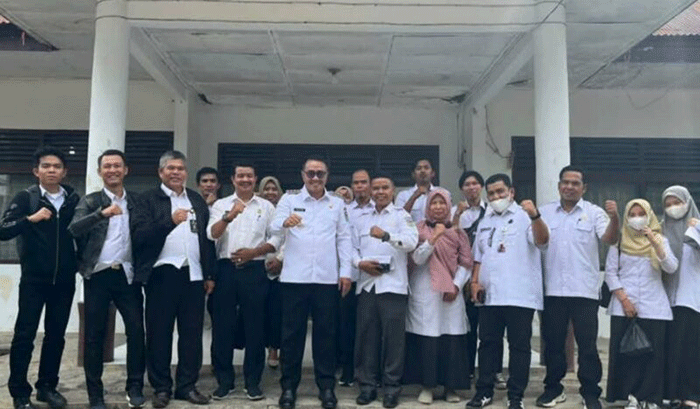 Wali Kota Sungai Penuh, Alfin, melakukan inspeksi mendadak (sidak) 