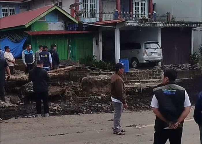 Banjir di Desa Tangkil dan Desa Jernih Jaya, Kecamatan Gunung Tujuh