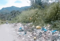 Tempat pembuangan sementara (TPS) liar yang semakin meluas di Kerinci