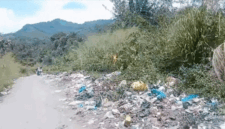 Tempat pembuangan sementara (TPS) liar yang semakin meluas di Kerinci