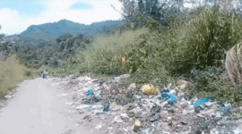 Tempat pembuangan sementara (TPS) liar yang semakin meluas di Kerinci