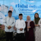 Wali Kota Sungai Penuh Alfin menghadiri halal bihalal Gubernur Jambi Al Haris di Bangko.