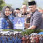 Kebijakan pembatasan belanja pegawai maksimal 30 persen berpotensi picu PHK massal. FOTO : Bupati Kerinci melantik dan membagikan SK PPPK Paruh Waktu
