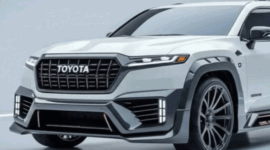 Tampilan depan Toyota Avanza 2026 dengan gril besar dan lampu LED baru, menampilkan desain agresif dan elegan khas generasi terbaru. (Foto: Suara Flores)