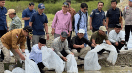 Gubernur Jambi Al Haris bersama Bupati Kerinci Monadi