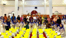 Kegiatan Yatim Fest dan Dhuafa di Masjid Baitul Makmur Desa Talang Lindung bersama Majelis Taklim Permata Almubaraqah