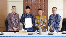 Wawako Sungai Penuh Azhar Hamzah mengikuti entry meeting