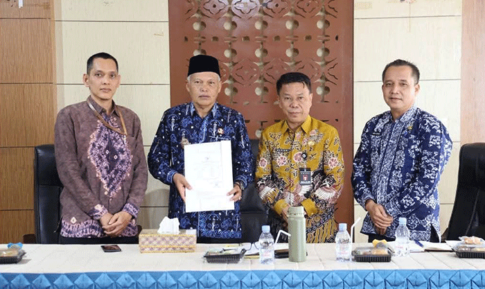 Wawako Sungai Penuh Azhar Hamzah mengikuti entry meeting