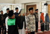 Pelantikan dan pengambilan sumpah Allex Saputra sebagai Ketua Umum Badan Pengelola Islamic Centre (BPIC) Kota Padang Panjang.