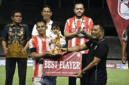 Agung Wijaksono terpilih sebagai pemain terbaik Liga 4 Sumbar 2025/2026.