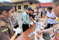 pemenusnahan barang bukti narkoba oleh polres kerinci