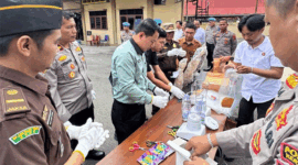 pemenusnahan barang bukti narkoba oleh polres kerinci