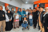 Penyaluran bantuan ATENSI di Kota Sungai Penuh