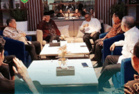 Pertemuan sejumlah bupati, walikota dan Gubernur Sumbar dengan COO BPI Danantara.