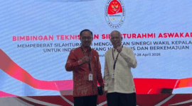 Wakil Wali Kota Sungai Penuh, Azhar Hamzah, menghadiri kegiatan Bimbingan Teknis (Bimtek) dan Silaturahmi Asosiasi Koalisi Wakil Kepala Daerah Indonesia (ASWAKADA)