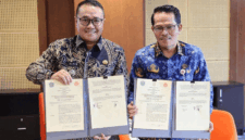 Wali Kota Sungai Penuh, Alfin, SH, menandatangani langsung MoU tersebut bersama Rektor Universitas Jambi, Prof. Dr. Helmi, SH., MH.
